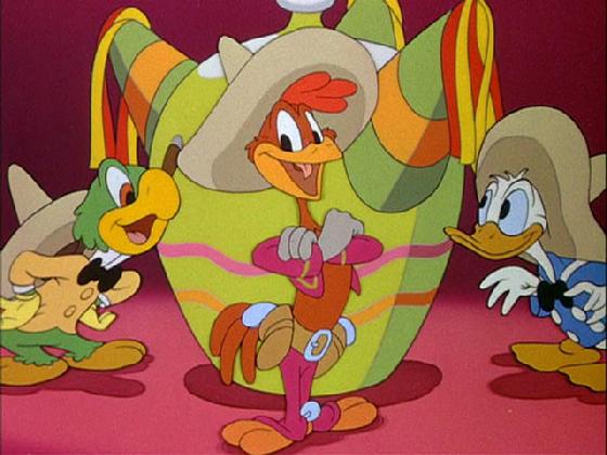 Jose Carioca, Panchito, Donald Duck
